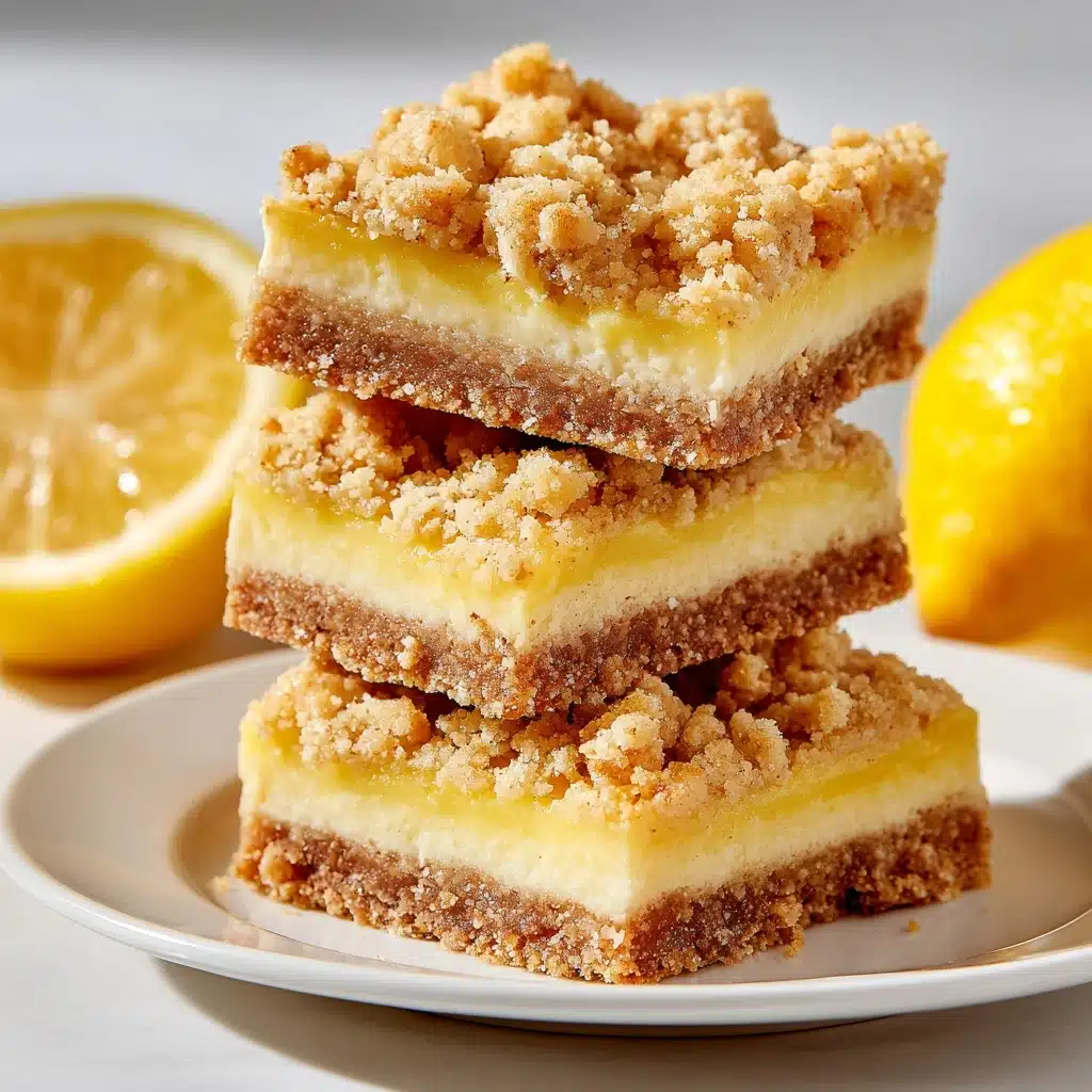 Lemon Crumb Bars Recipe - Recipe Image
