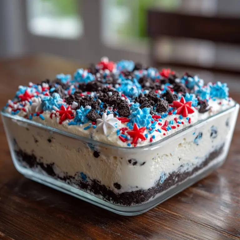 Firework Oreo Cheesecake Recipe