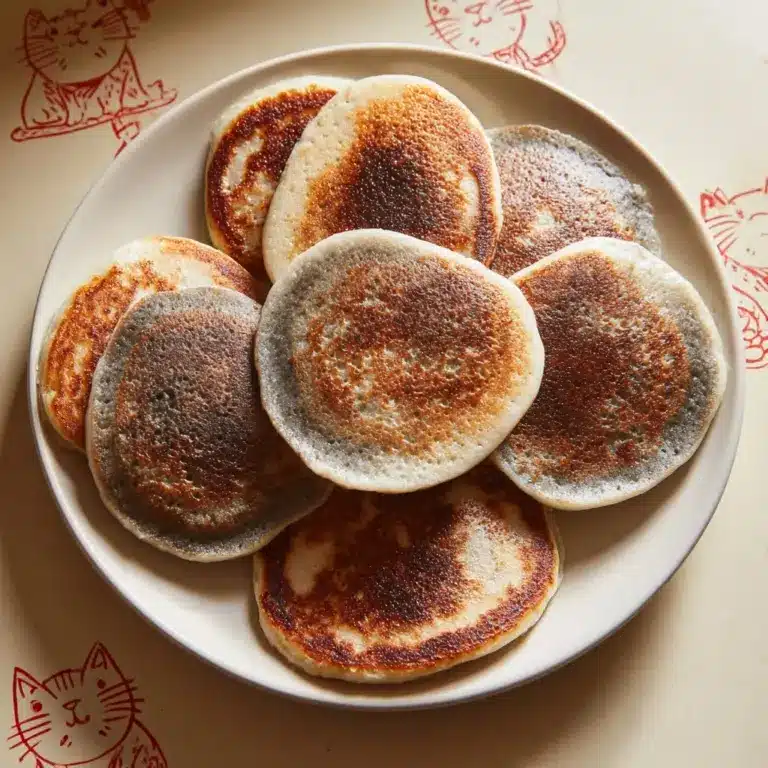 Sticky Rice Cake with Black Sesame Filling Recipe