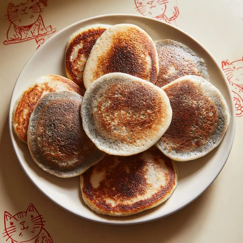 Sticky Rice Cake with Black Sesame Filling Recipe