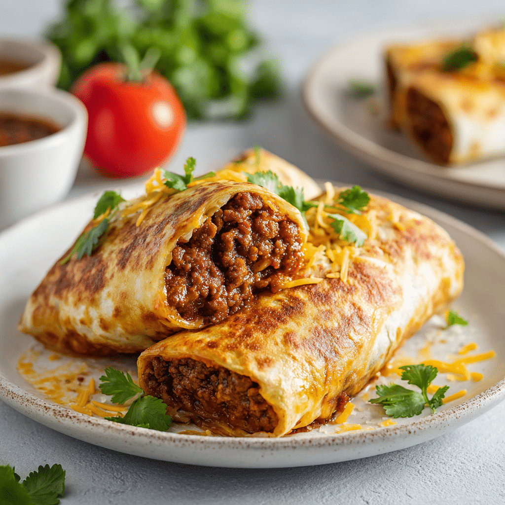 Cheesy Beef Flautas Recipe (or Beef Taquitos) Recipe - Recipe Image