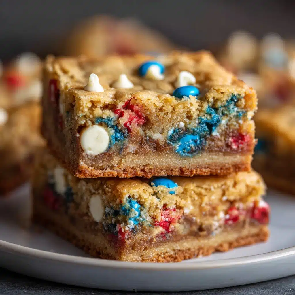 4th of July Cake-Mix Cookie Bars Recipe - Recipe Image
