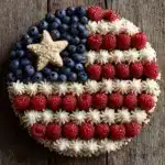 American Flag Fruit Pizza Recipe