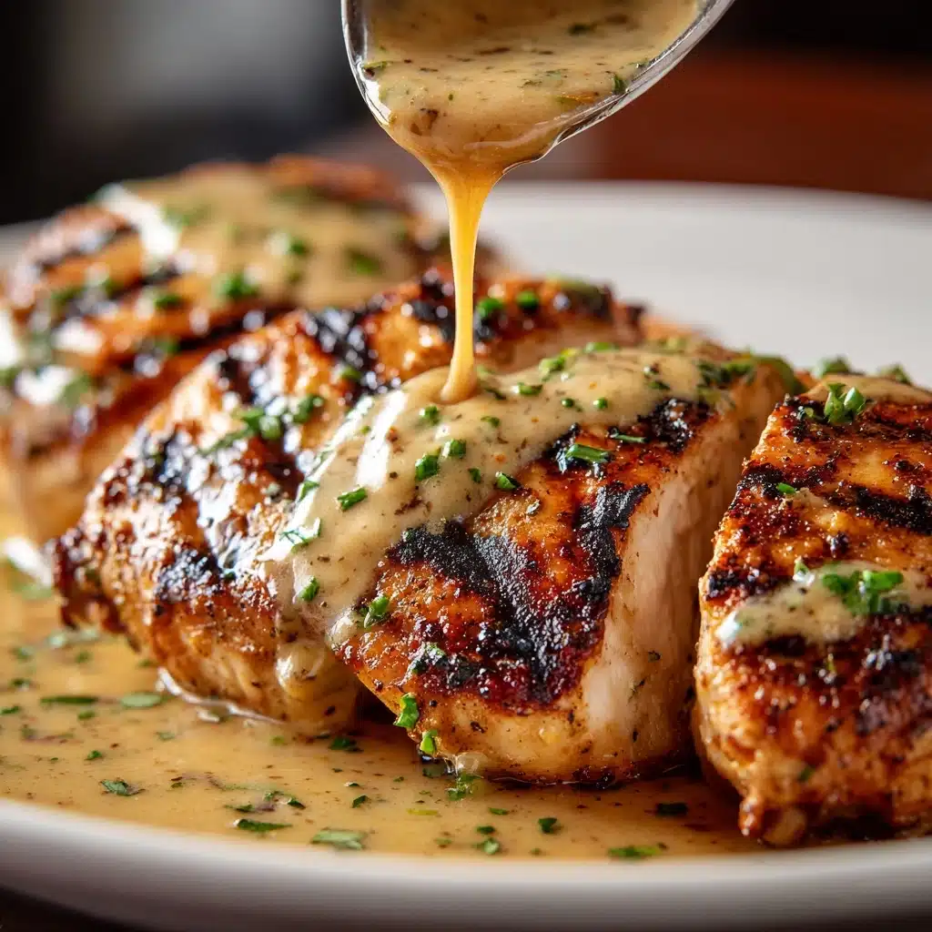 Cajun Grilled Chicken with Alabama White Sauce Recipe - Recipe Image