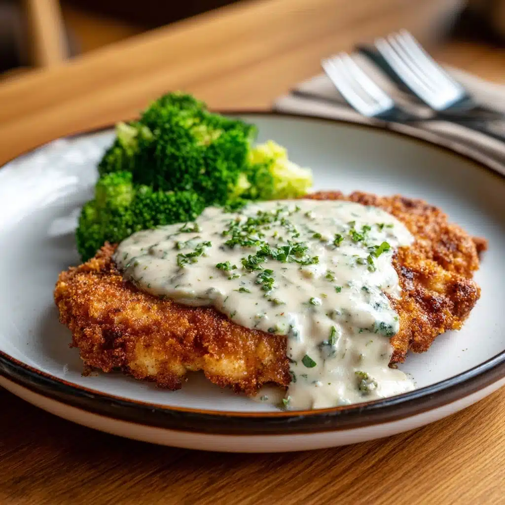 Chicken in Basil Cream Sauce Recipe - Recipe Image