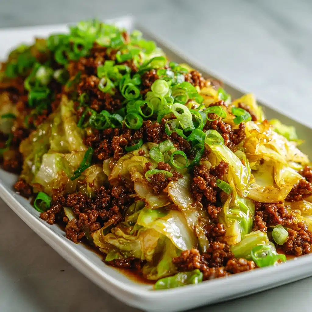 Low-Carb Mongolian Ground Beef and Cabbage Recipe Revealed! Recipe - Recipe Image