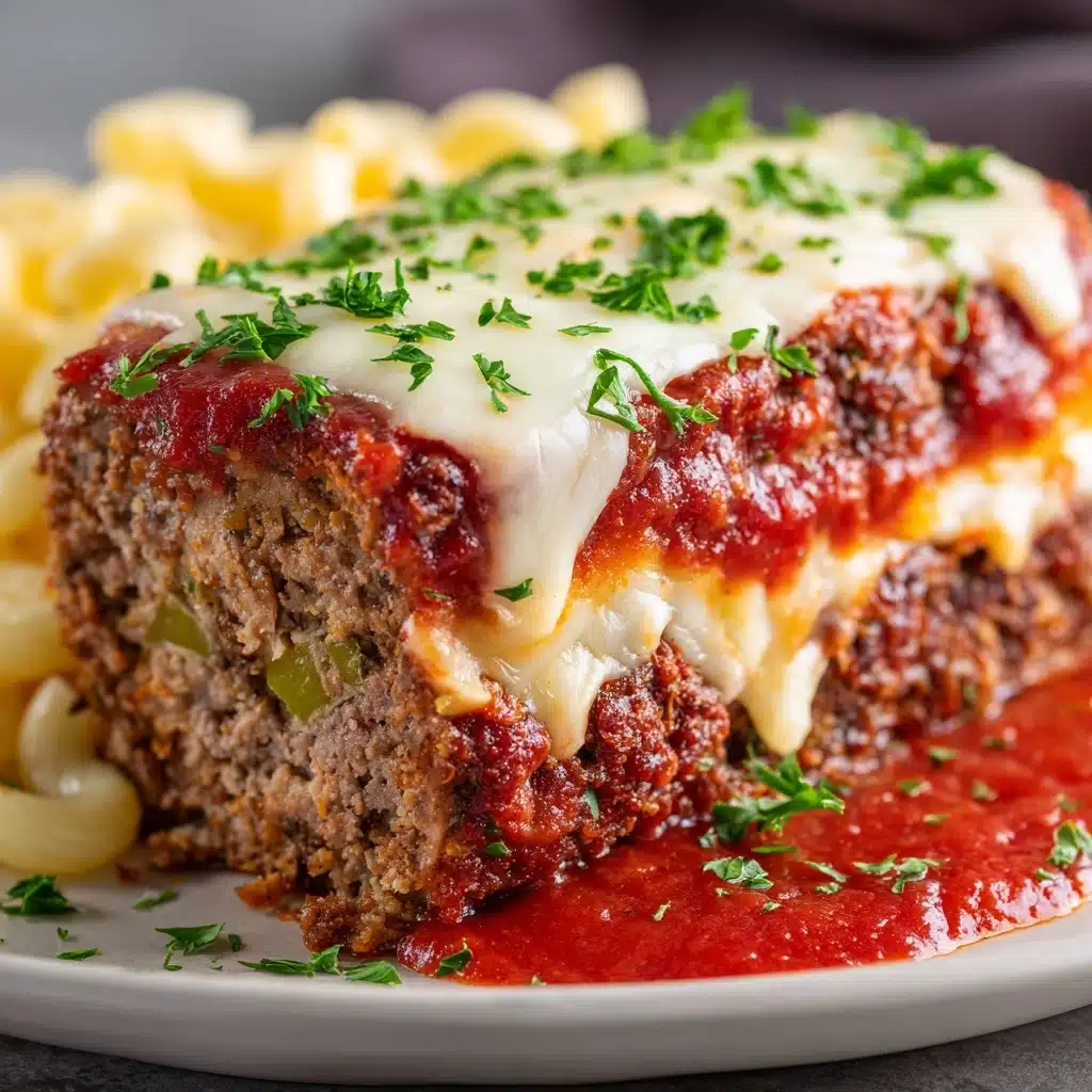 Stuffed Italian Meatloaf Recipe - Recipe Image