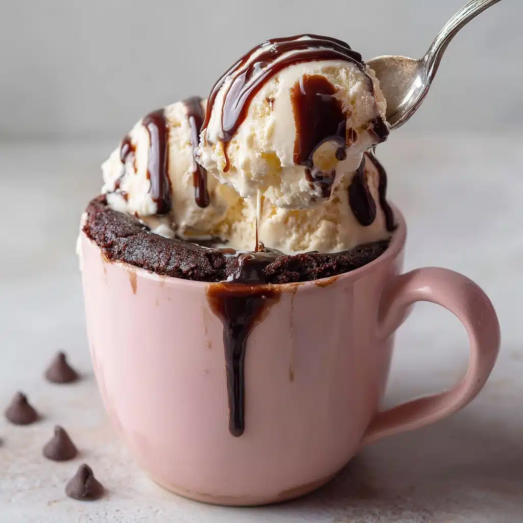 Microwave Mug Brownie Recipe - Recipe Image