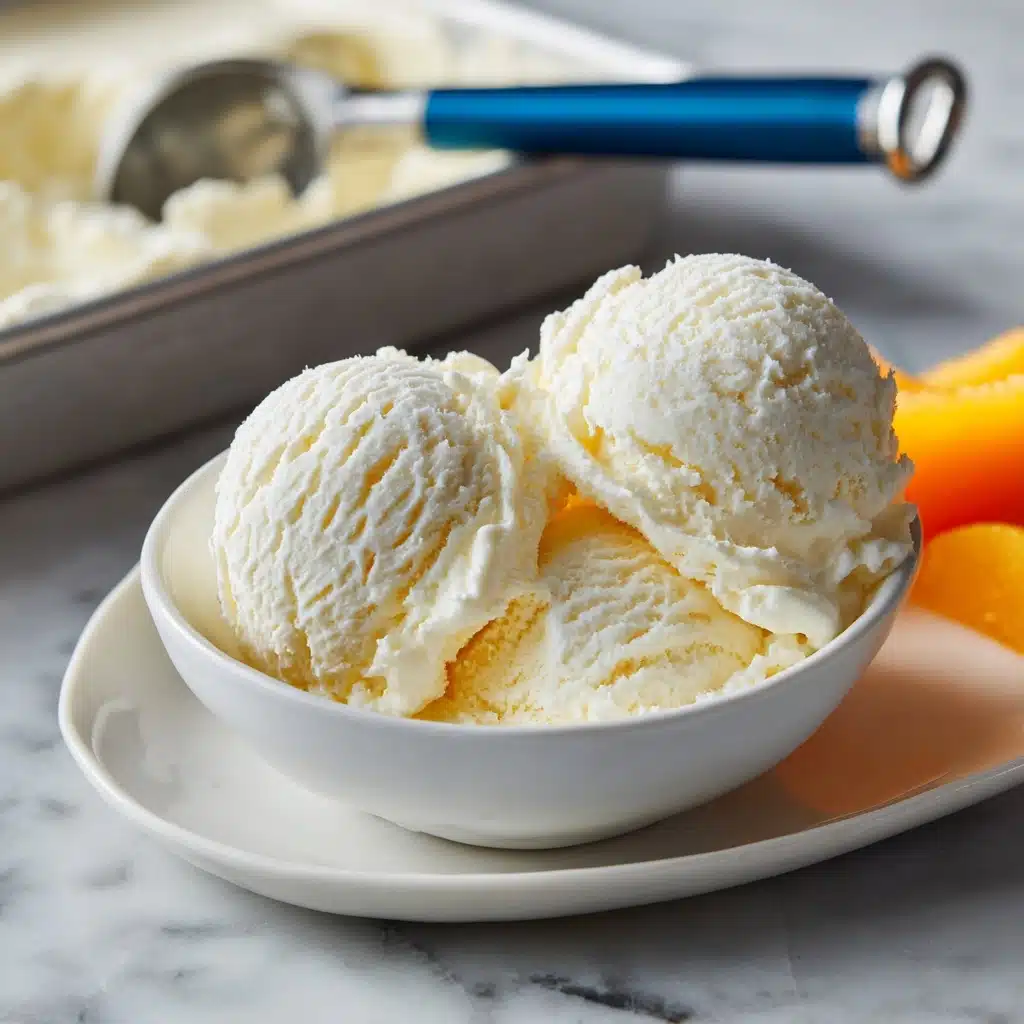 Cantaloupe Sea Salt Ice Cream Recipe - Recipe Image