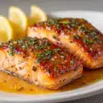 Texas Roadhouse Style Baked Salmon Recipe
