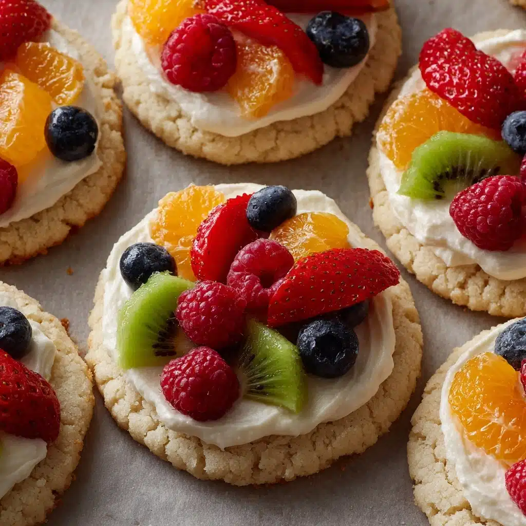 Fruit Pizza Cookies Recipe - Recipe Image