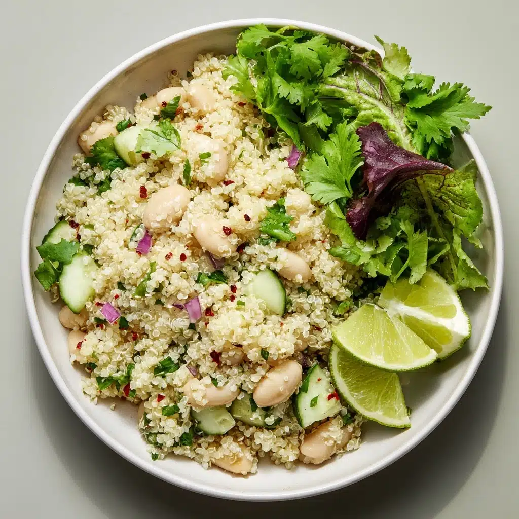Cilantro Lime Quinoa Salad Recipe - Recipe Image