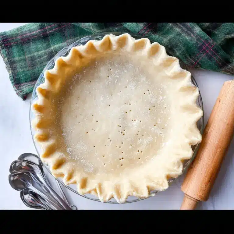 Flaky Homemade All Butter Pie Crust Recipe