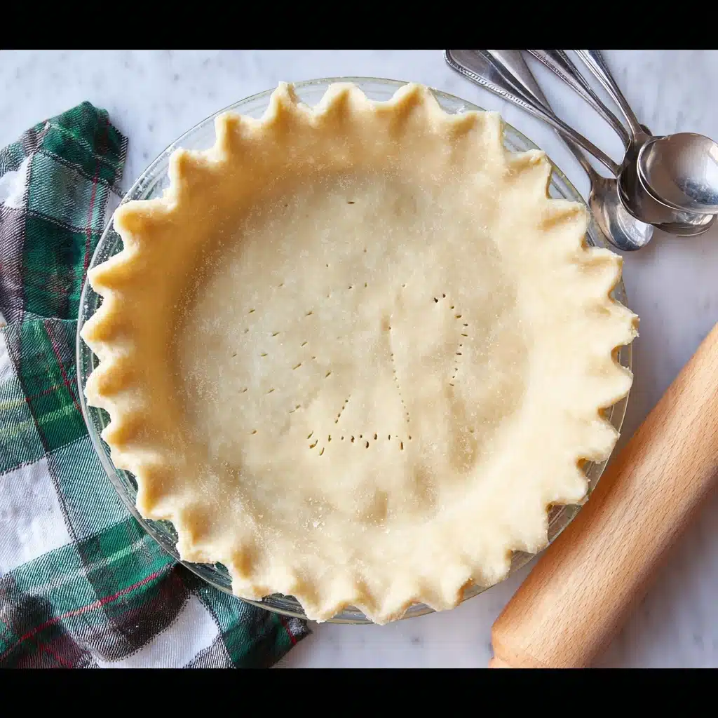 Flaky Homemade All Butter Pie Crust Recipe - Recipe Image
