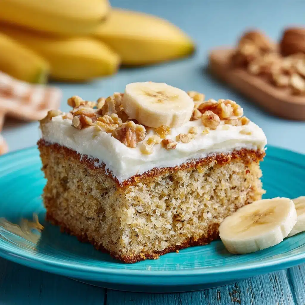 Banana Cake with Cream Cheese Frosting Recipe - Recipe Image