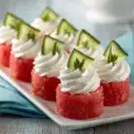 Watermelon and Goat Cheese Appetizer Recipe