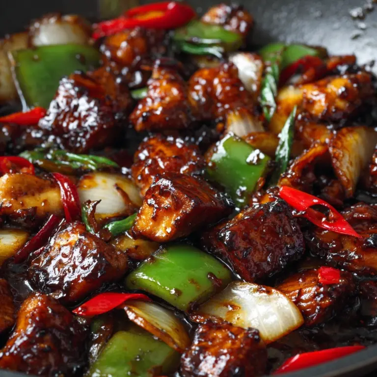 Easy Black Pepper Chicken Recipe