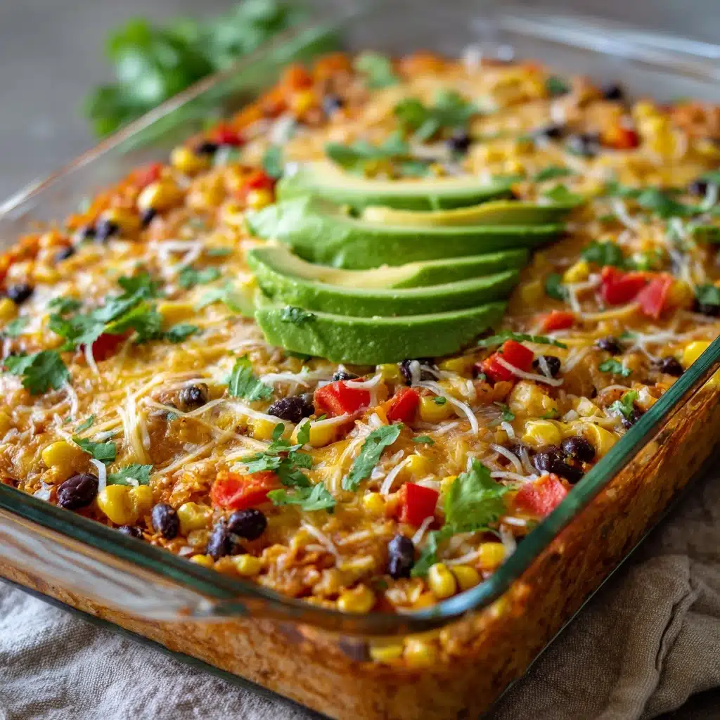 High-Protein Chicken Cottage Cheese Enchilada Bowls Recipe - Recipe Image