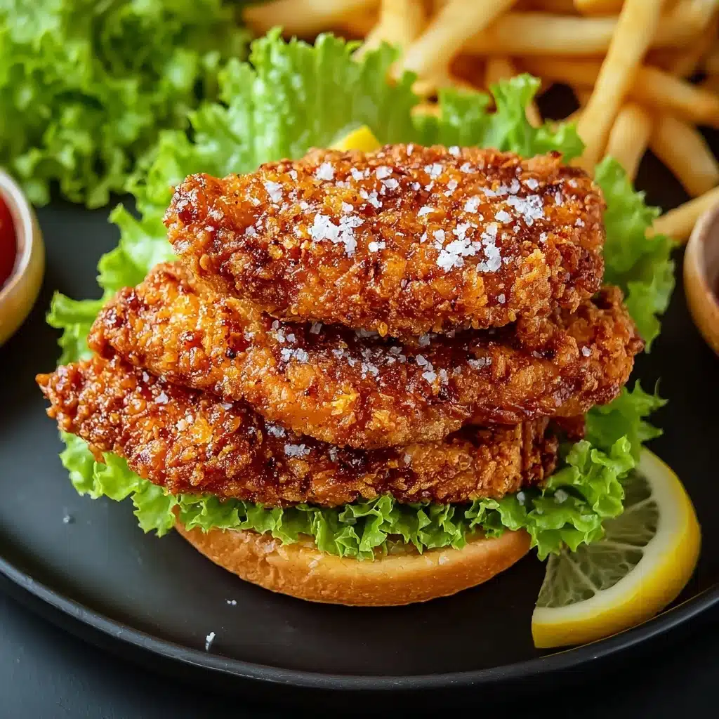 Crispy Lemon Pepper Chicken Sandwich Recipe - Recipe Image
