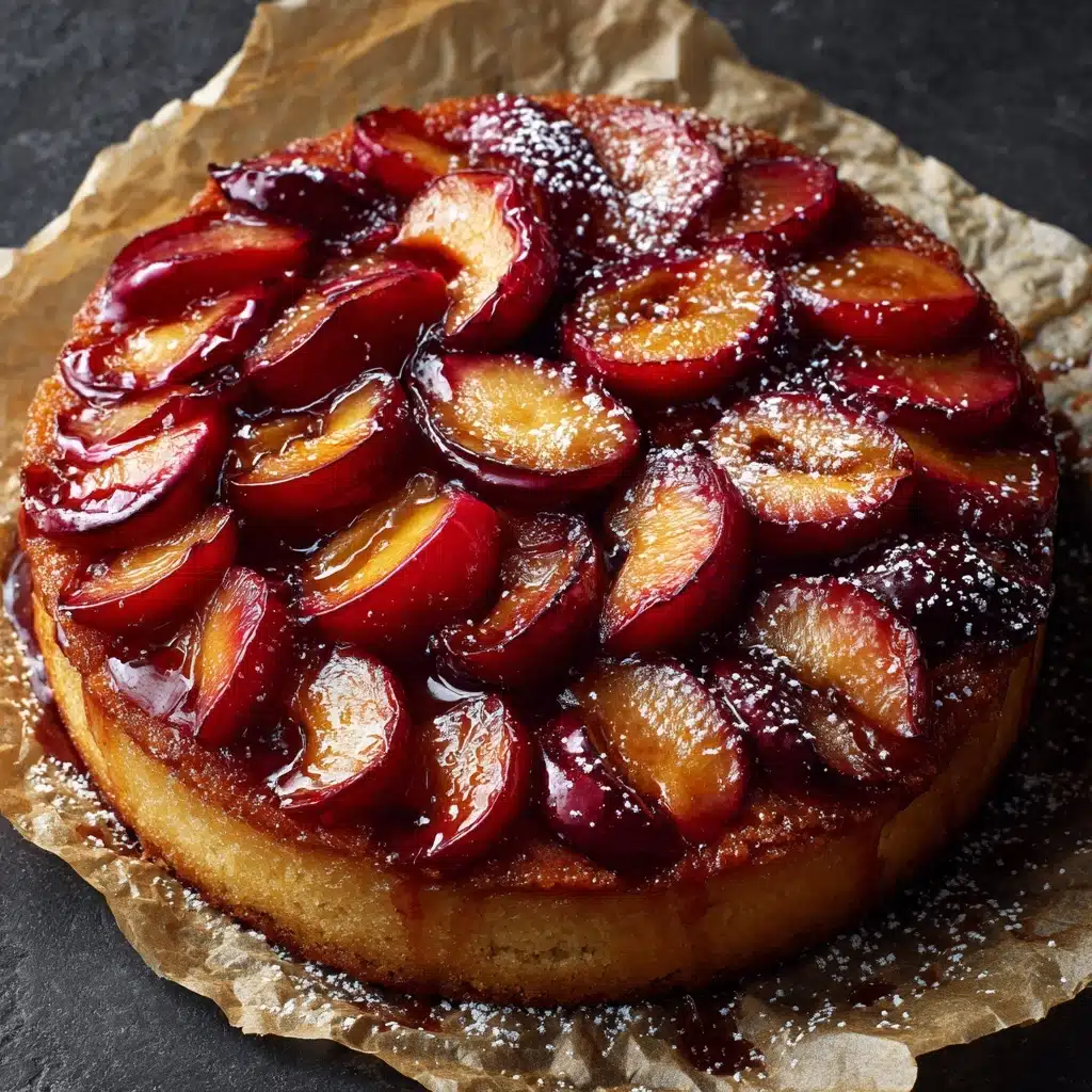 Bourbon Peach Upside-Down Cake Recipe