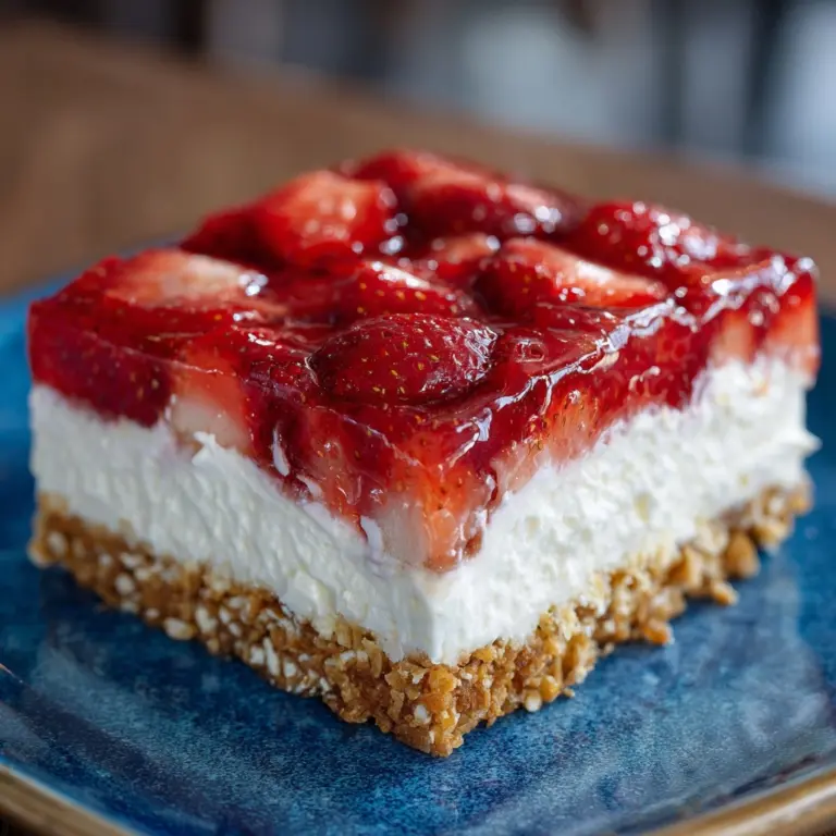 Strawberry Pretzel Jello Salad Recipe