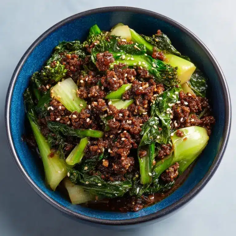 Keto Hamburger Broccoli Skillet is a quick, tasty meal Recipe