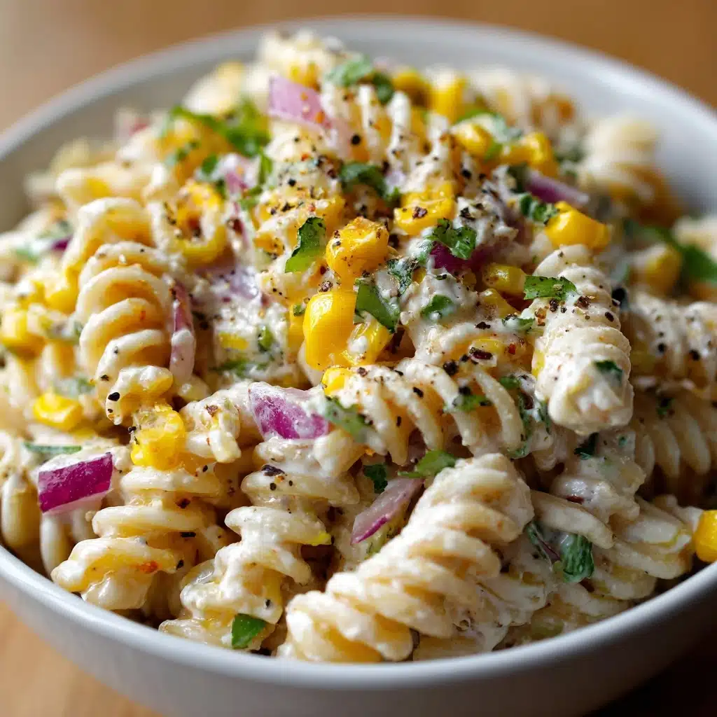 Street Corn Pasta Salad Recipe