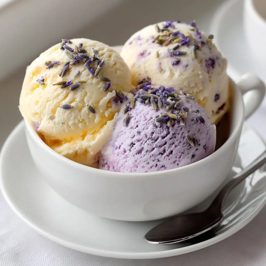 Honey Lavender Ice Cream Recipe