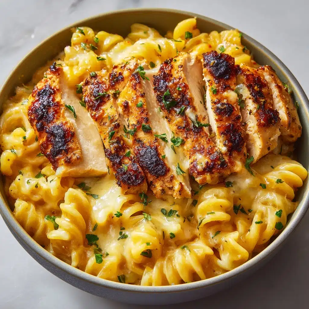BBQ Chicken Mac and Cheese Recipe - Recipe Image