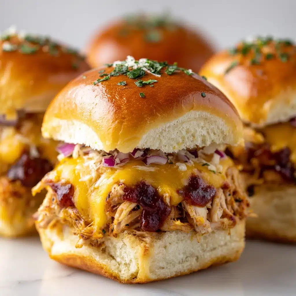 BBQ Chicken Sliders Recipe - Recipe Image