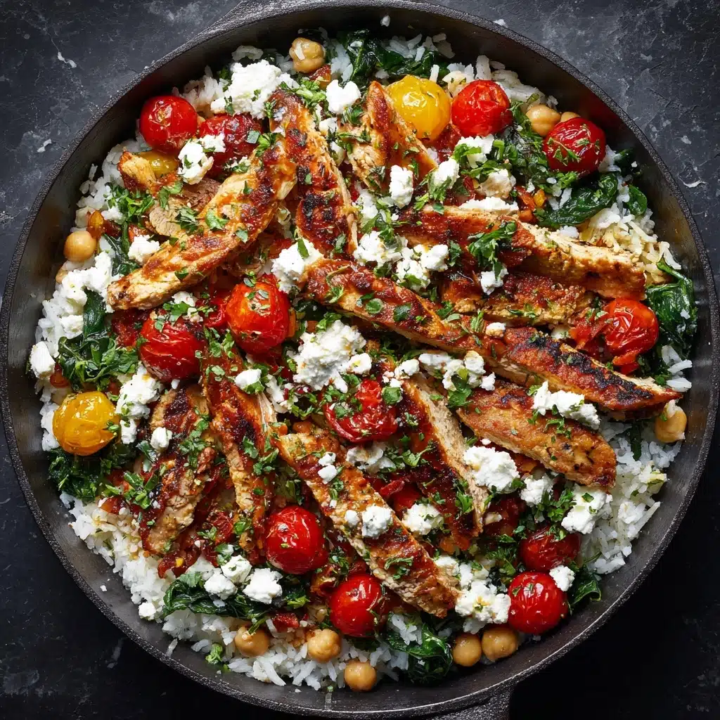 Greek Chicken and Lemon Rice (30 Minutes, One-Pot) Recipe - Recipe Image