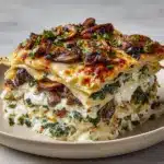 Mushroom And Spinach Lasagna Recipe