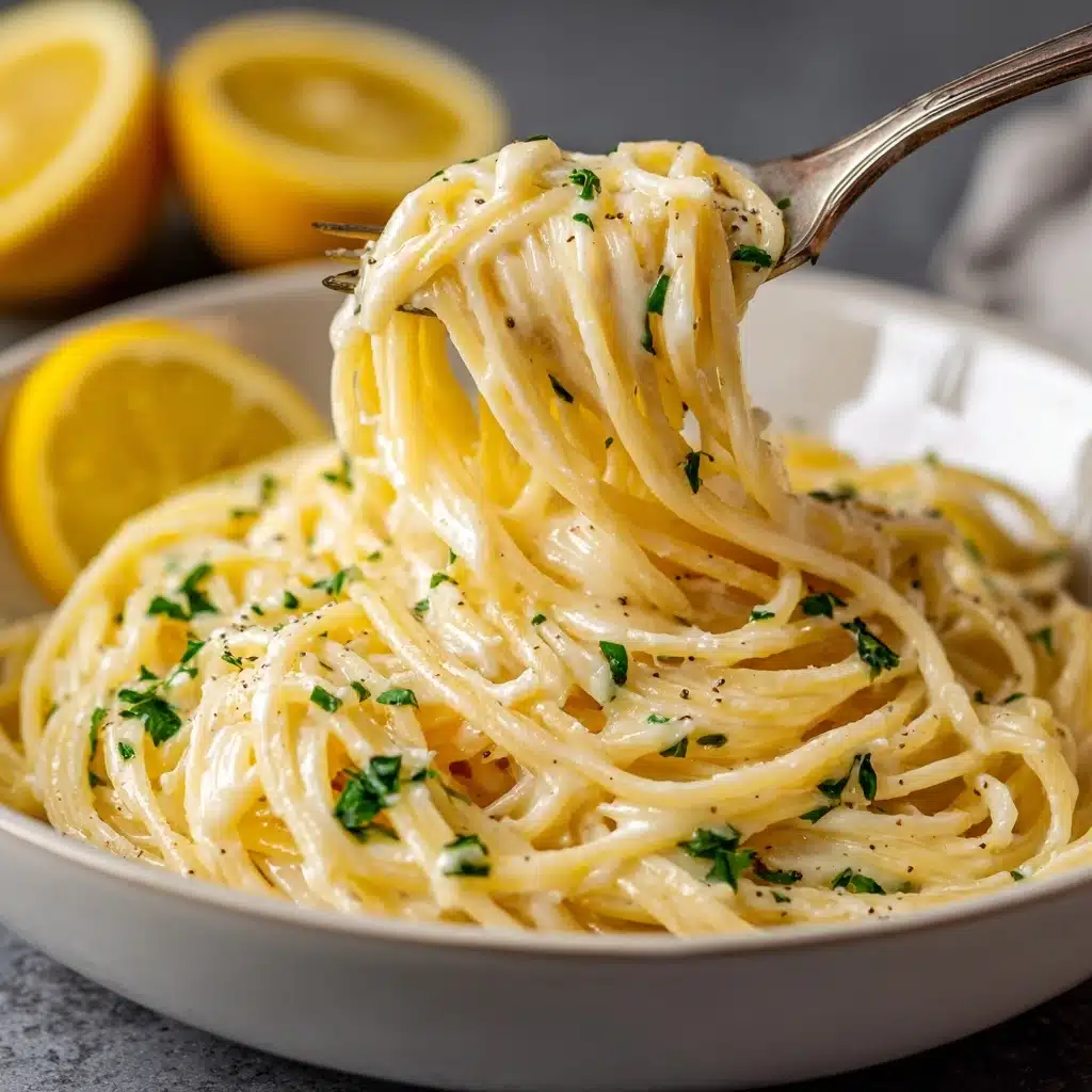 Lemon Garlic Pasta Recipe - Recipe Image