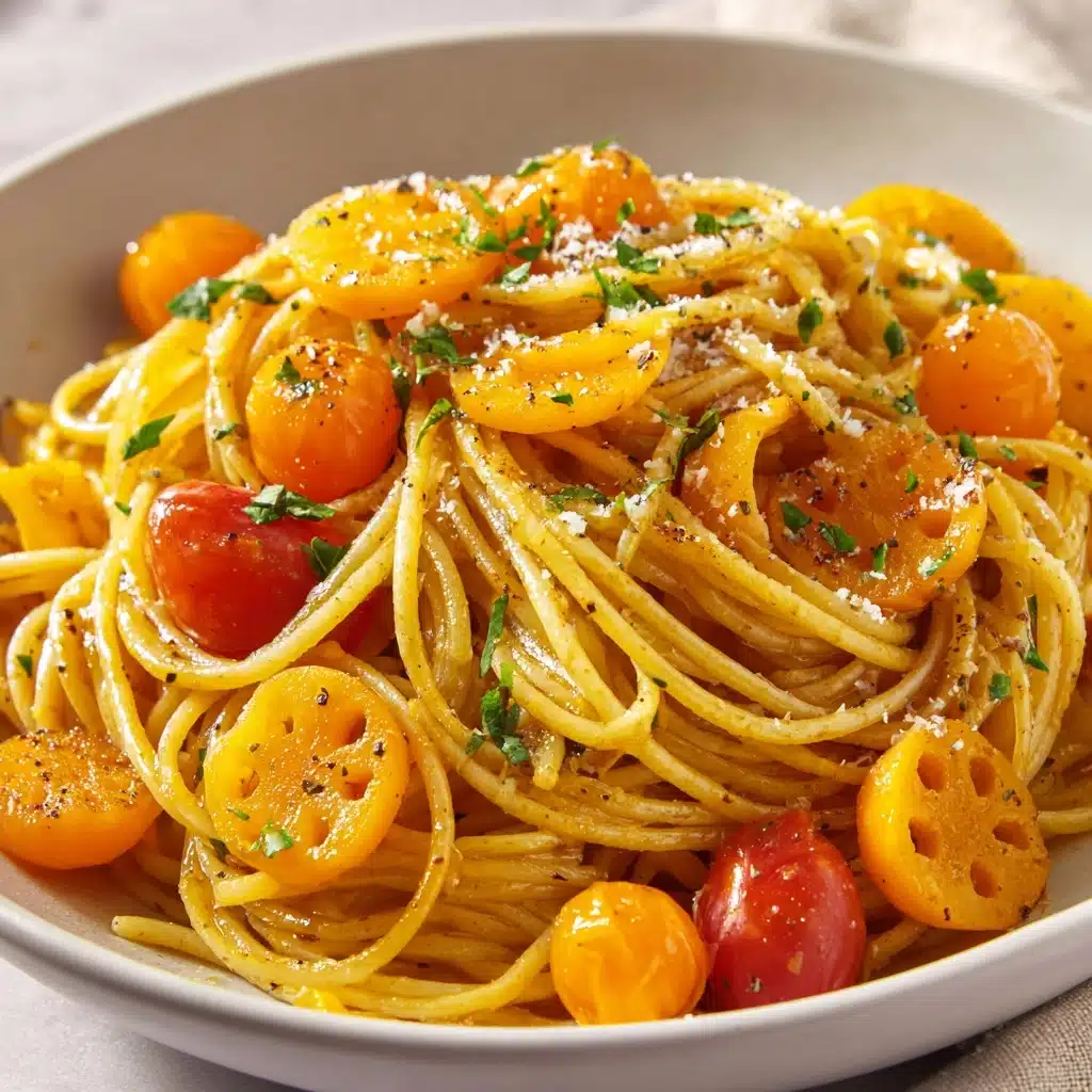 Tomato Zucchini Pasta Recipe - Recipe Image