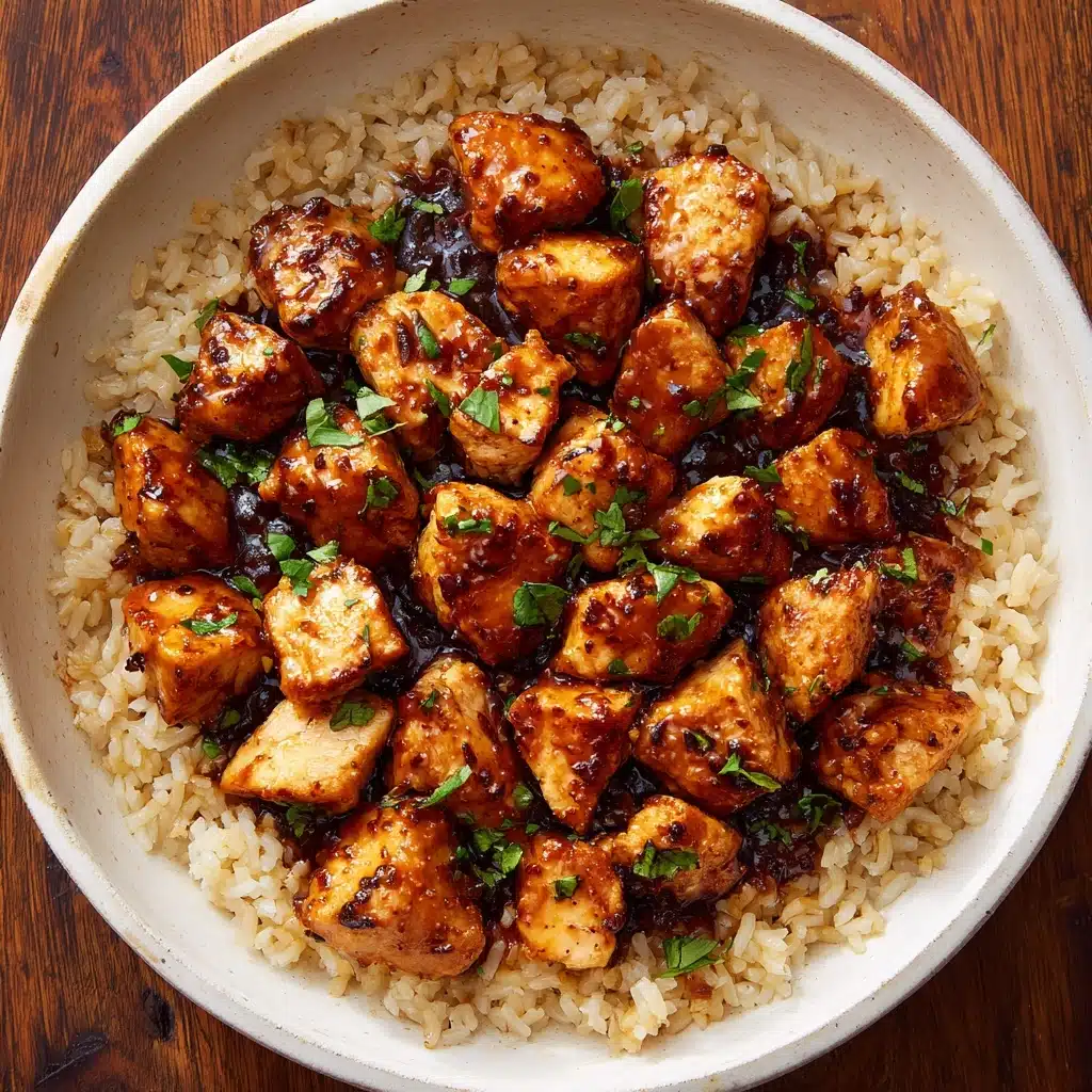 One-Pan Bold Honey BBQ Chicken Rice Recipe - Recipe Image