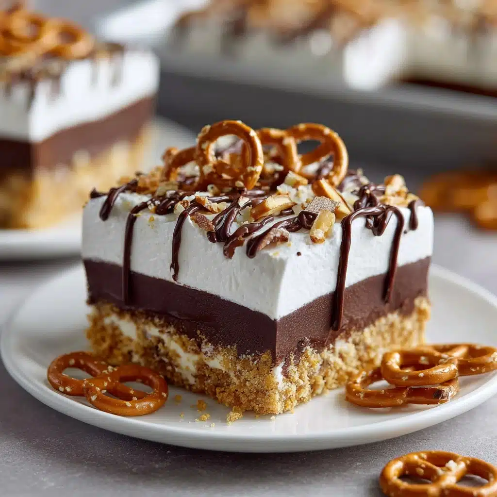 Peanut Butter Pretzel Pie Recipe