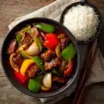 Slow Cooker Pepper Steak Recipe