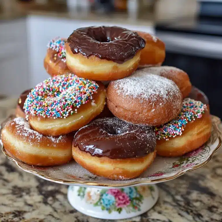 Cake Mix Donuts Recipe