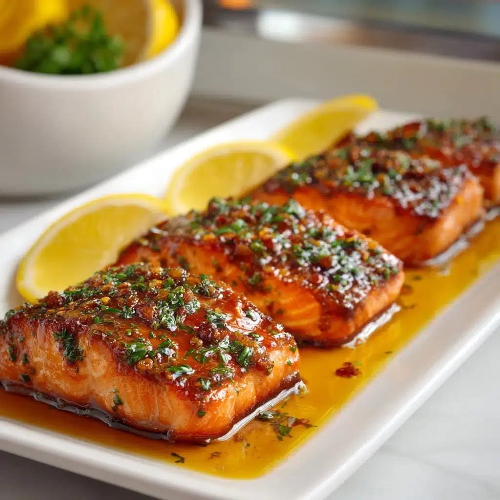 Texas Roadhouse Style Baked Salmon Recipe - Recipe Image