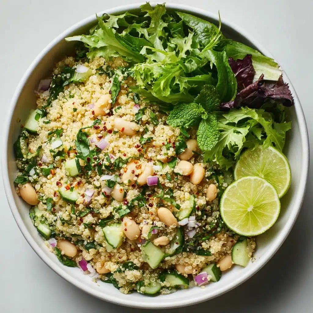 Cilantro Lime Quinoa Salad Recipe