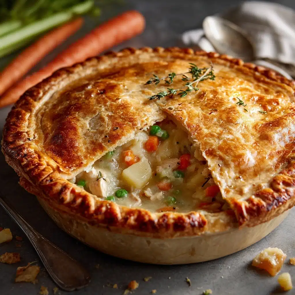 The BEST Chicken Pot Pie Recipe - Recipe Image