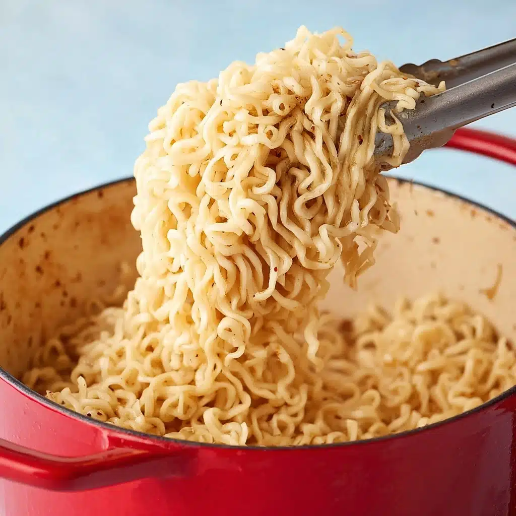 Garlic butter Ramen Noodles Recipe - Recipe Image
