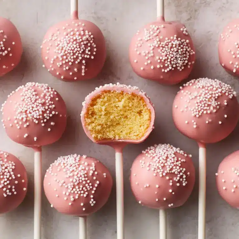 Starbucks Copycat Birthday Cake PopsIngredients Recipe