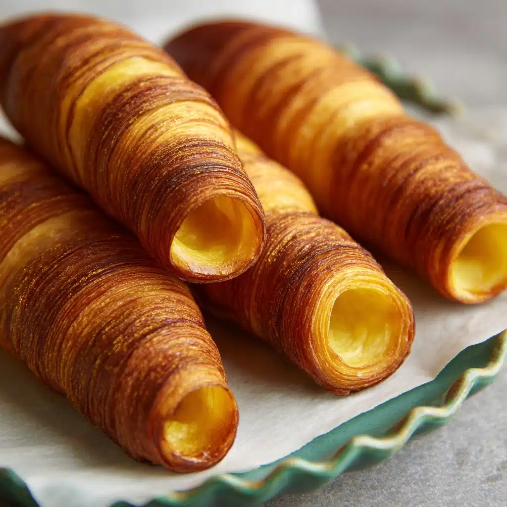 Cannoncini - Puff Pastry Cannoli with Pastry Cream Recipe