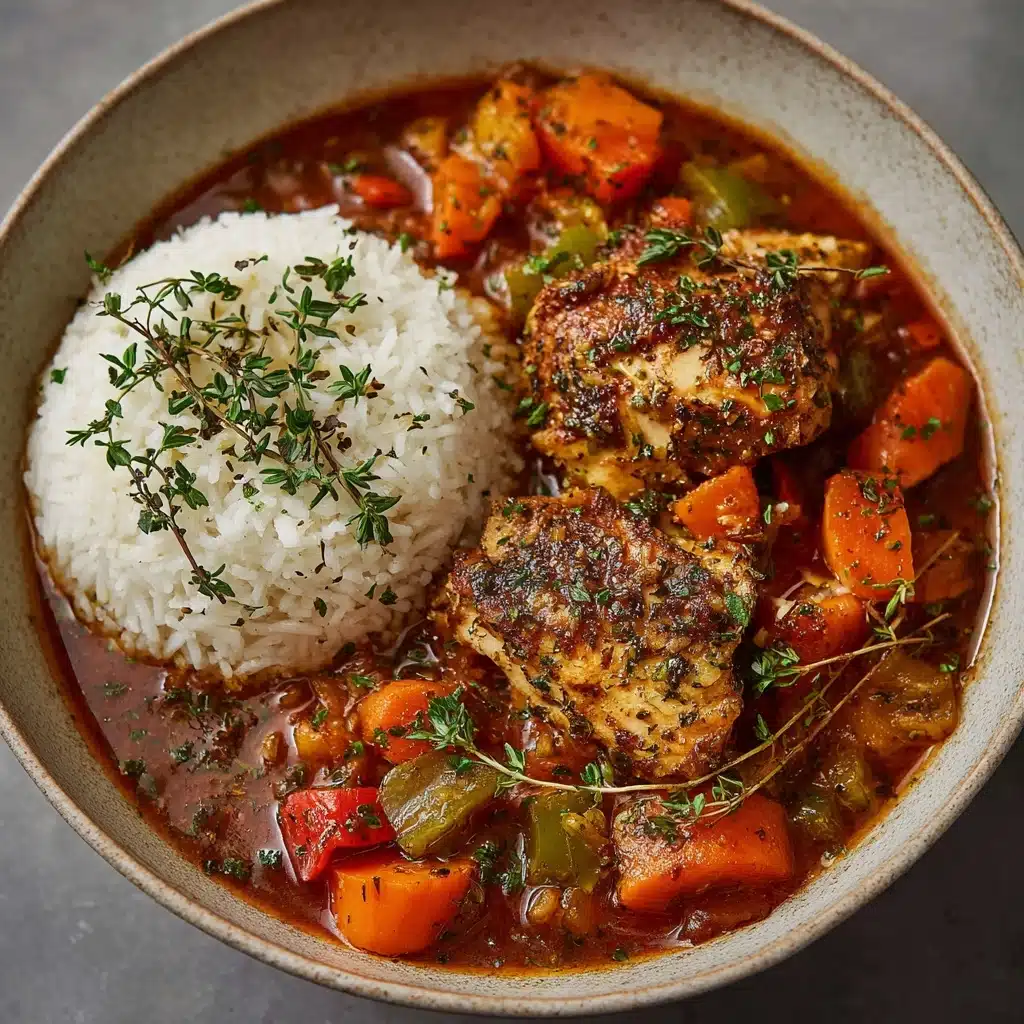 Jamaican Brown Stew Chicken Recipe - Recipe Image