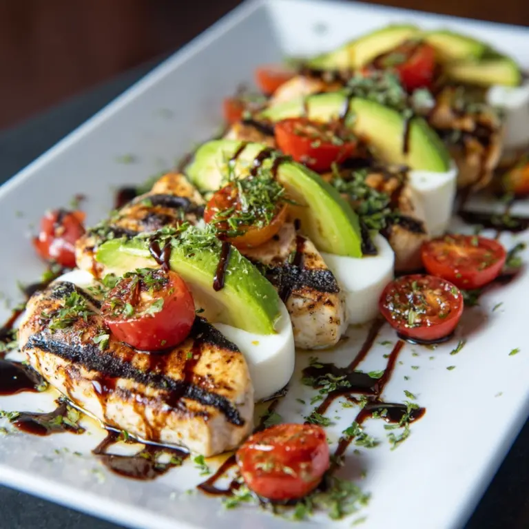 Grilled California Avocado Chicken Recipe