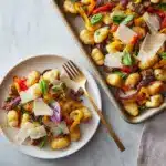 Sheet-Pan Gnocchi with Sausage, Peppers and Onions Recipe
