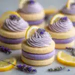 Lemon Lavender Sandwich Cookies Recipe