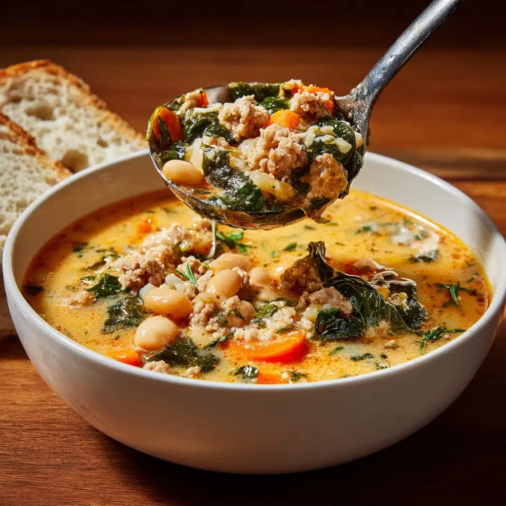Tuscan White Bean Soup Recipe - Recipe Image