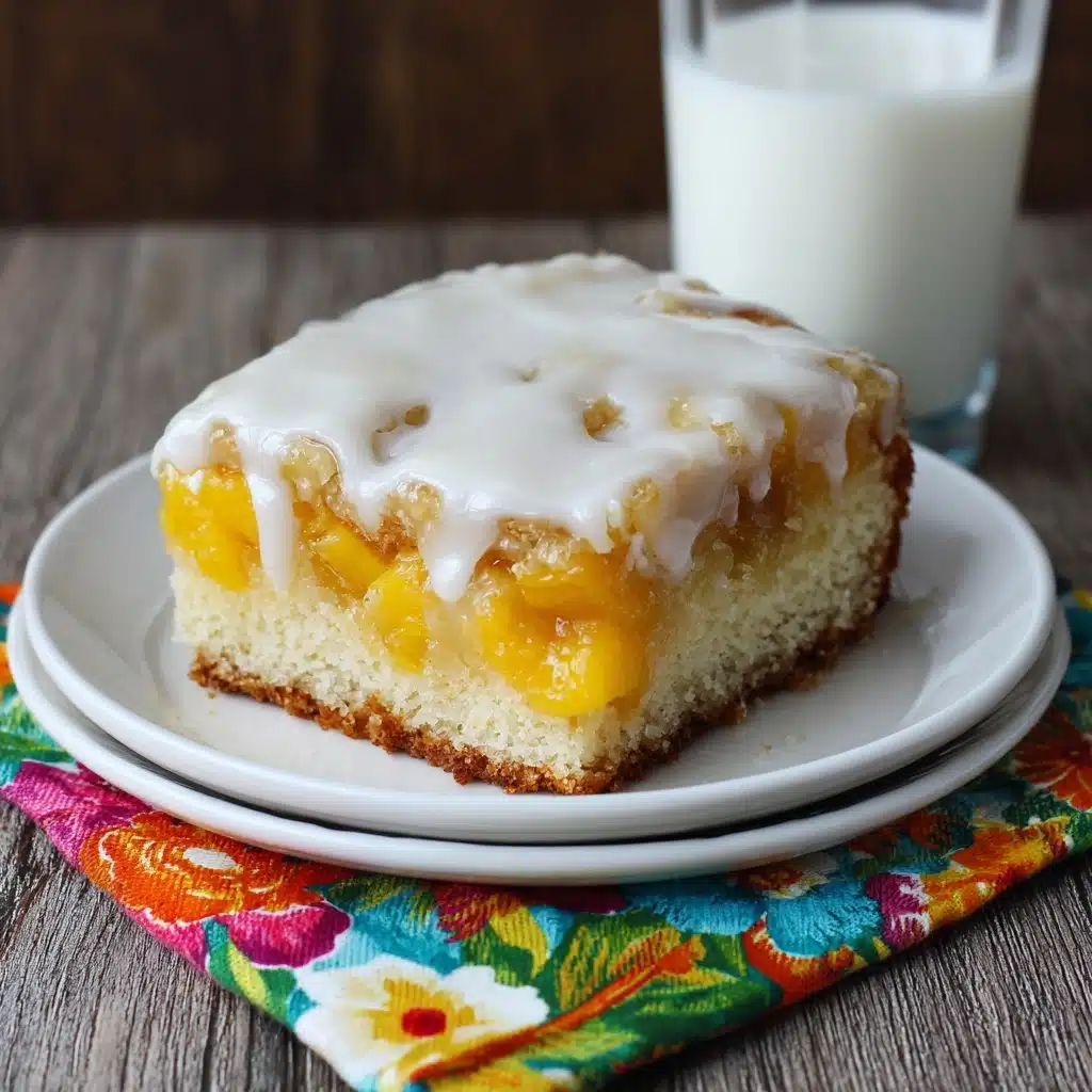 Peaches and Cream Bars Recipe - Recipe Image